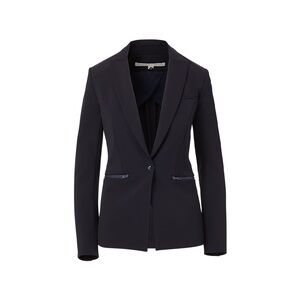 Veronica Beard Black Women's Tailored Blazer Scuba size 8